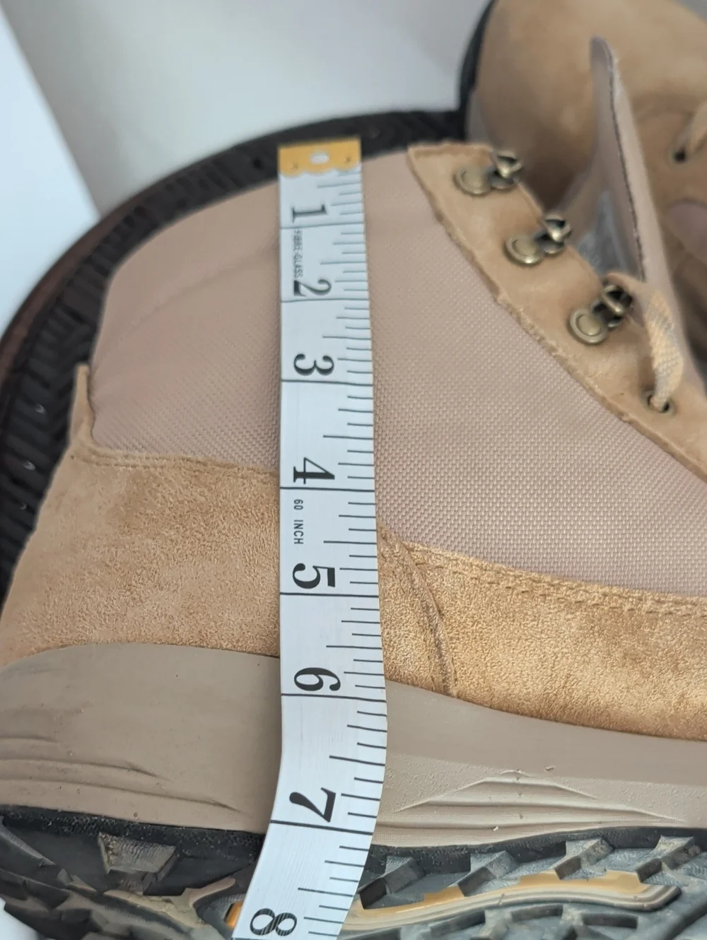 Danner Men’s Explorer 650 6” Khaki Waterproof Boots Size 13
